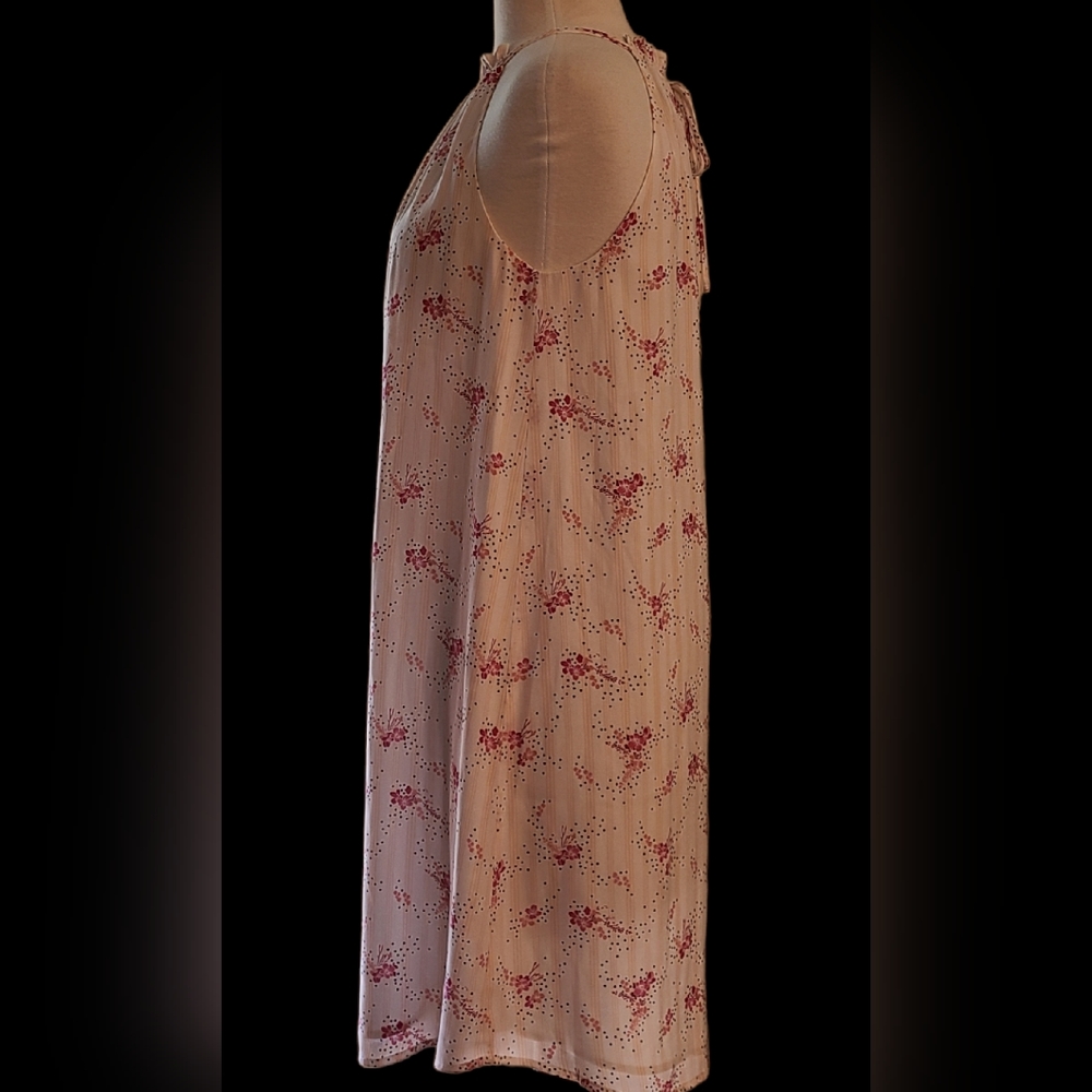 Loft size S white/pink dress - Picture 4 of 10